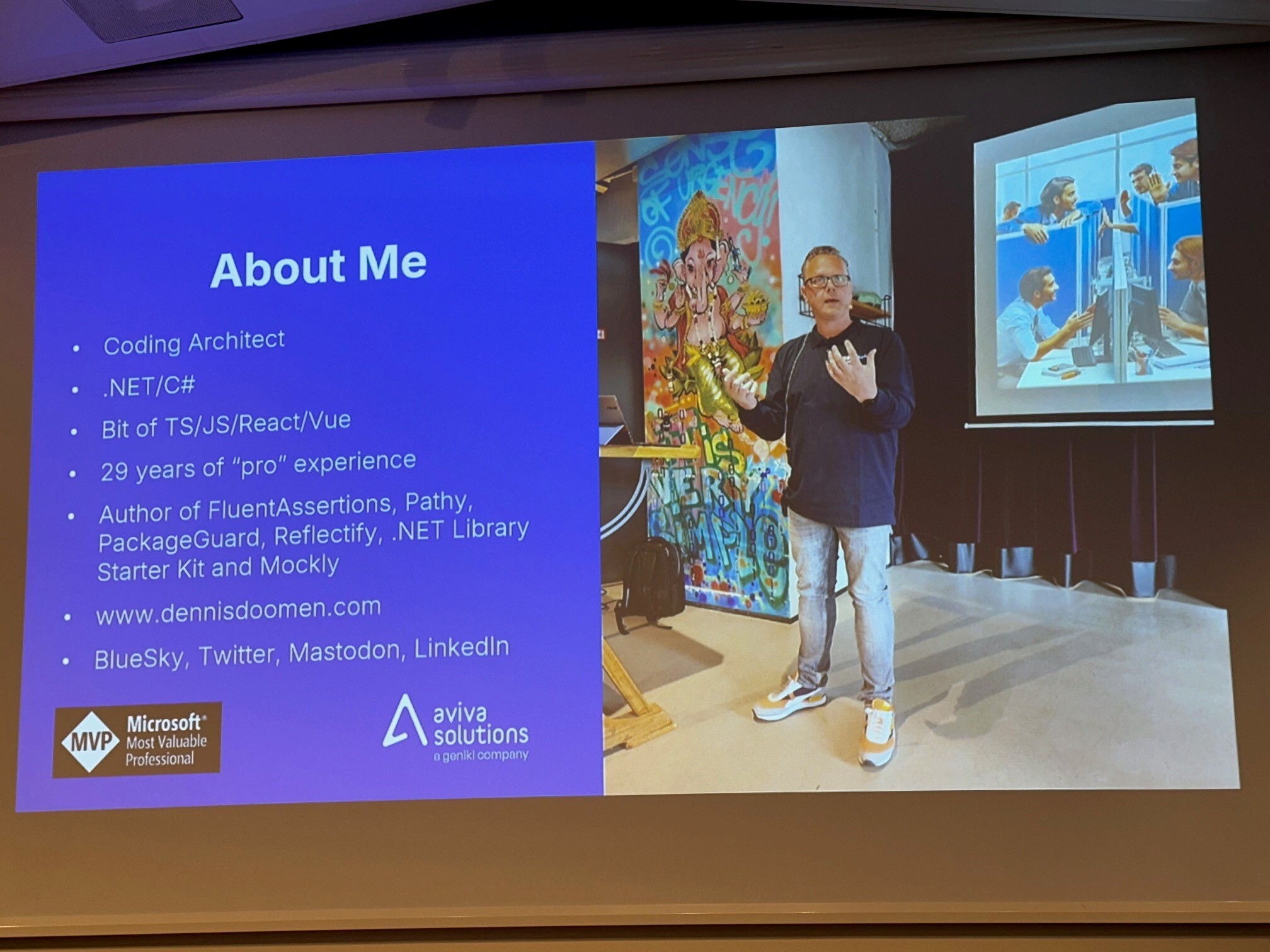 session at swetugg stockholm dennis doomen