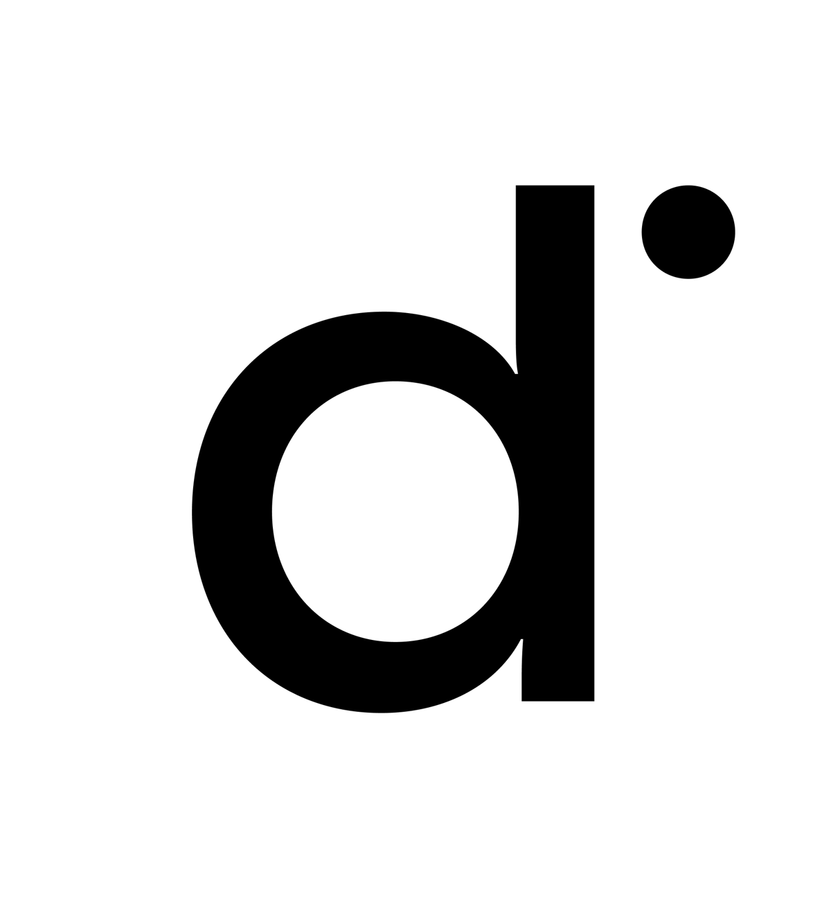 dizparc logo d black