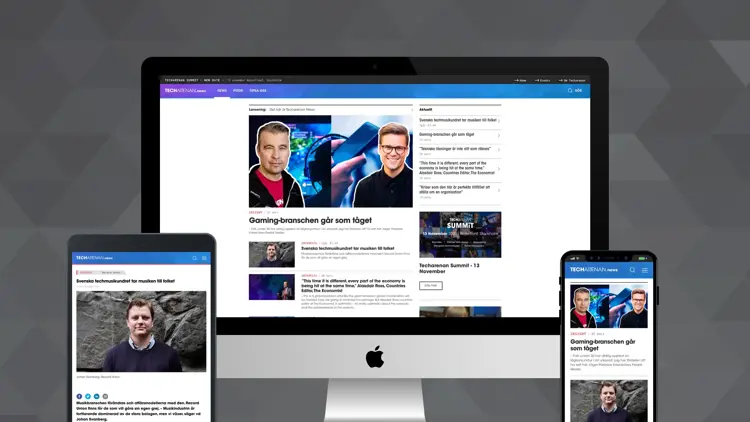 techarenan news webbplats